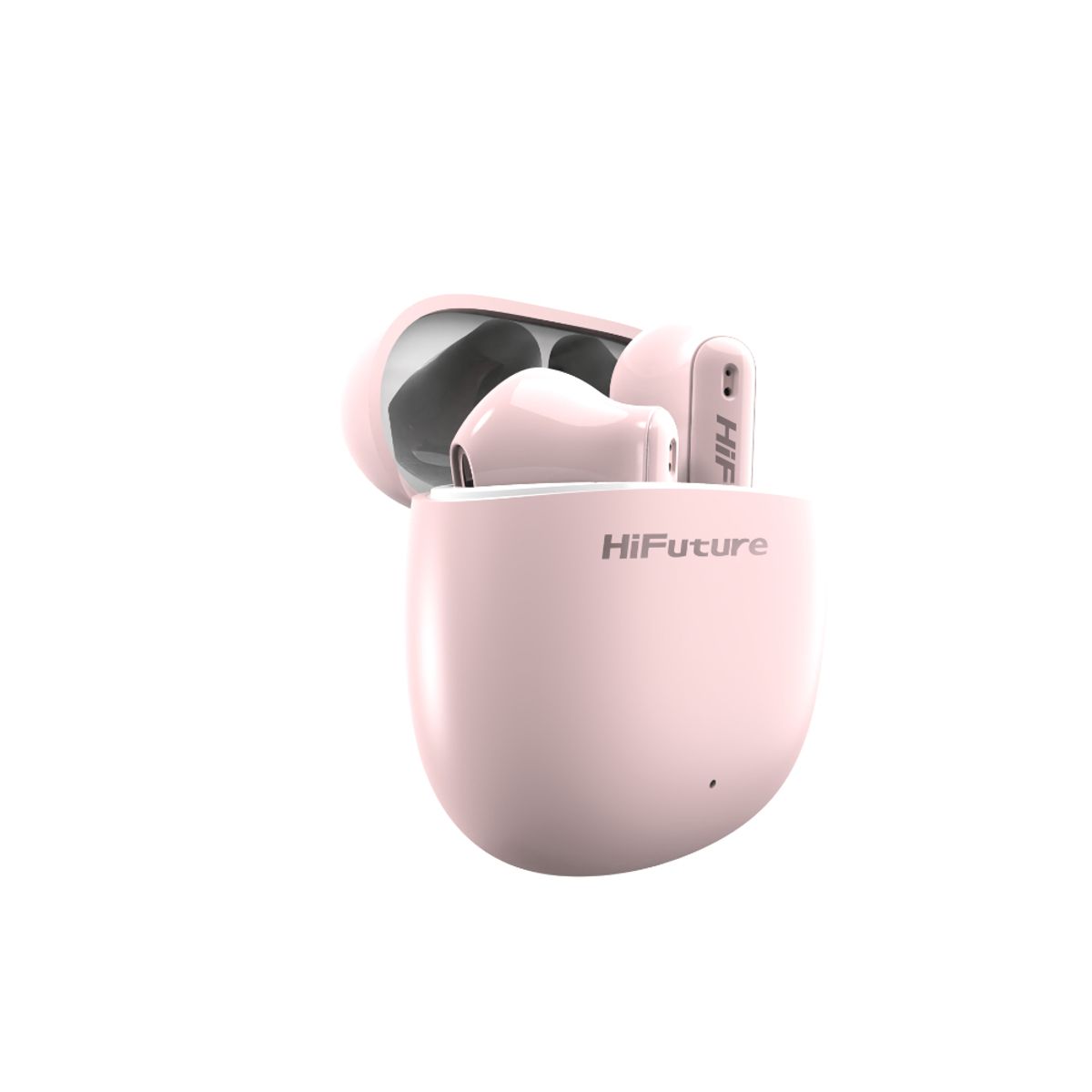 HIFUTURE - Audífonos ColorBuds Rosado HiFuture LED BT 53 e IPX5