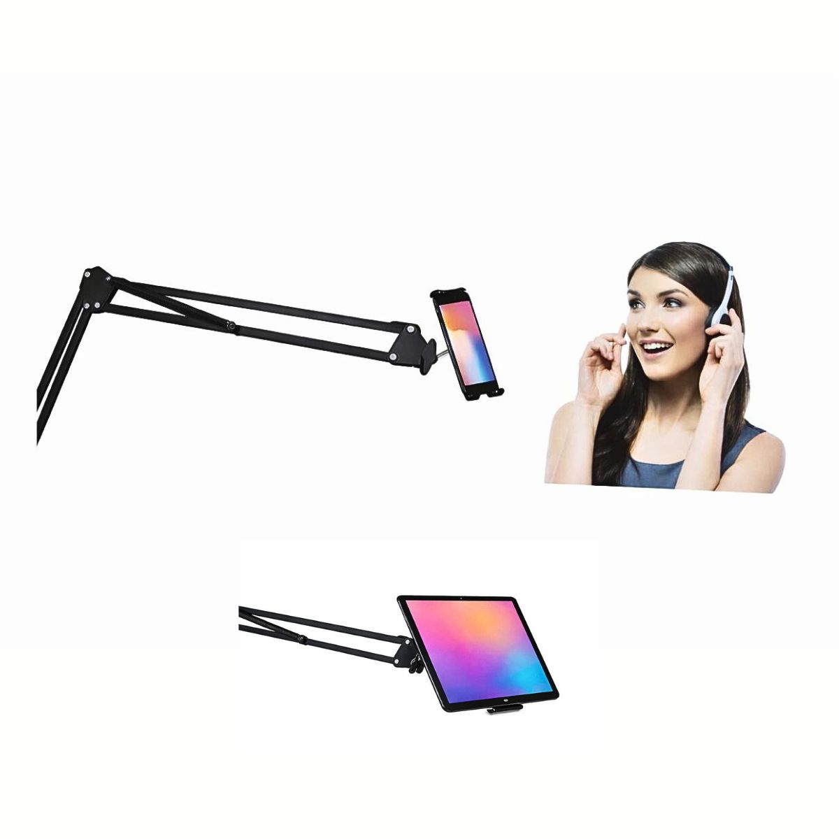 GENERICO - Soporte Brazo Profesional Grabación Para Celular Tablet