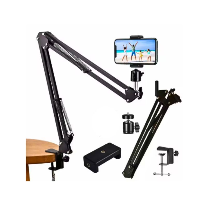 GENERICO - Soporte Brazo Profesional Grabación Para Celular Micrófono.