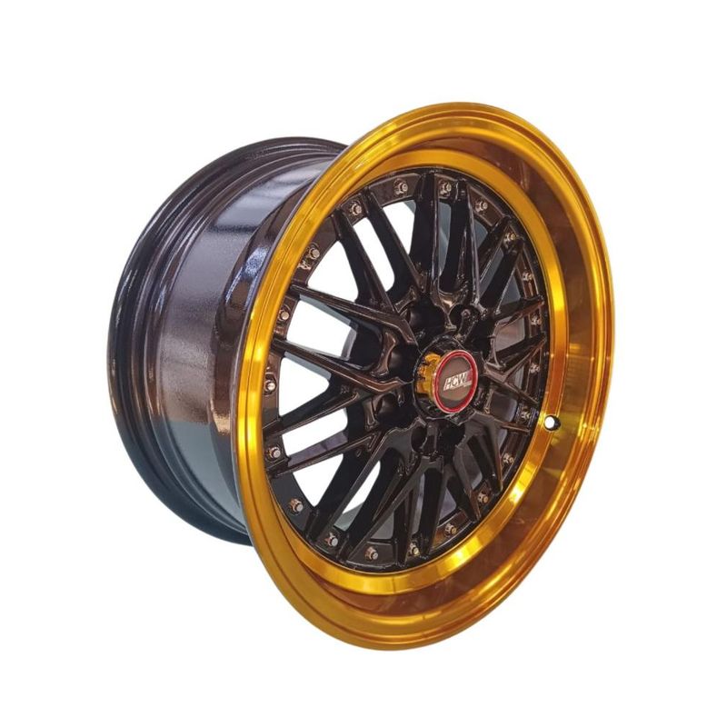 GENERICO - Juego de Llantas 15x75 4x1004x108 Et20 BM lip GCP HJ253.