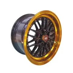 GENERICO - Juego de Llantas 15x75 4x1004x108 Et20 BM lip GCP HJ253.