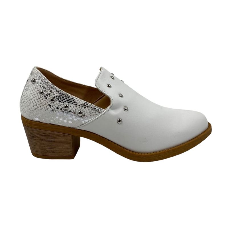 HERIEL - Zapato Colores Taco Bajo Mujer.