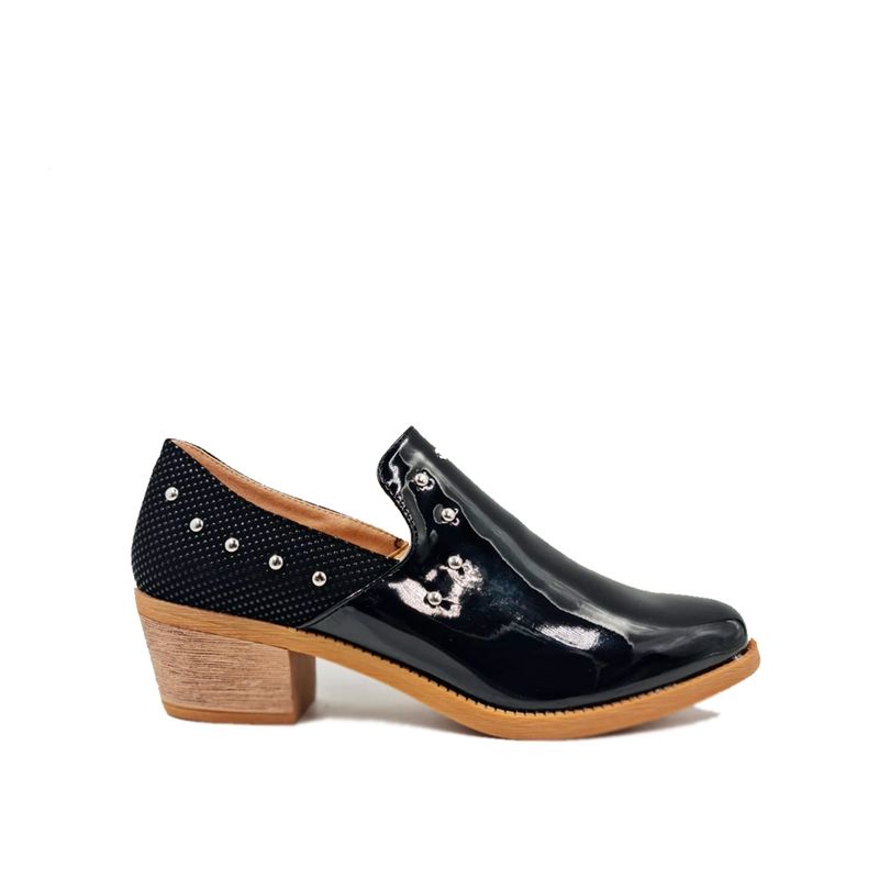 HERIEL - Zapato Colores Taco Bajo Mujer.