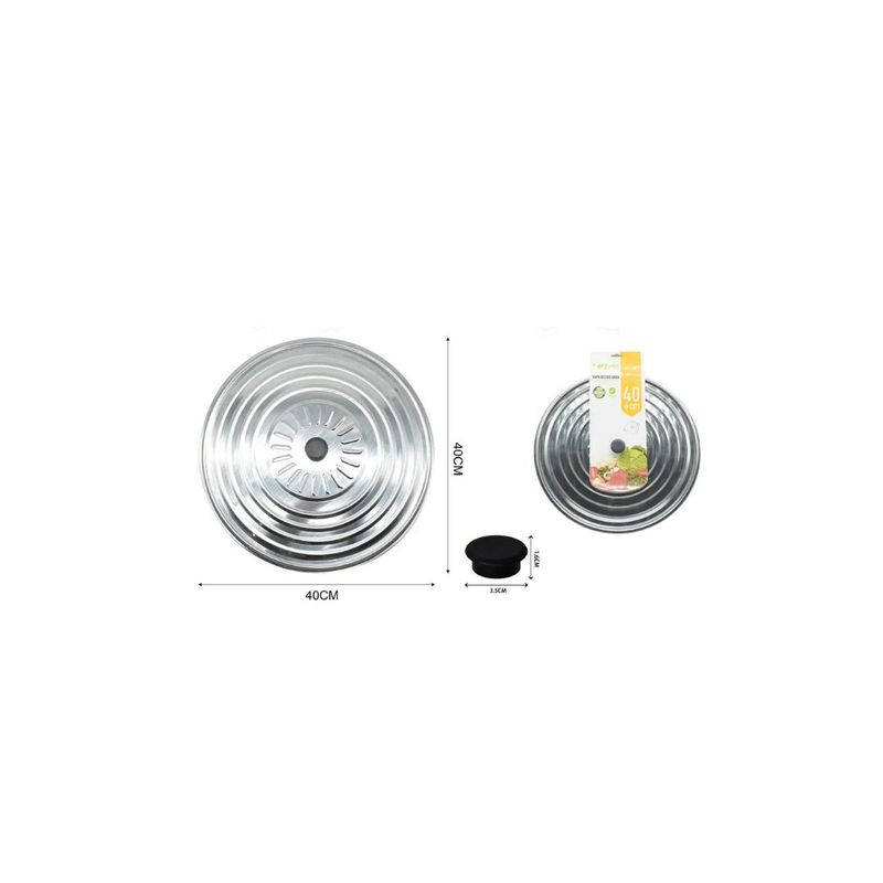 GENERICO - TAPA DE ACERO INOX 40CM