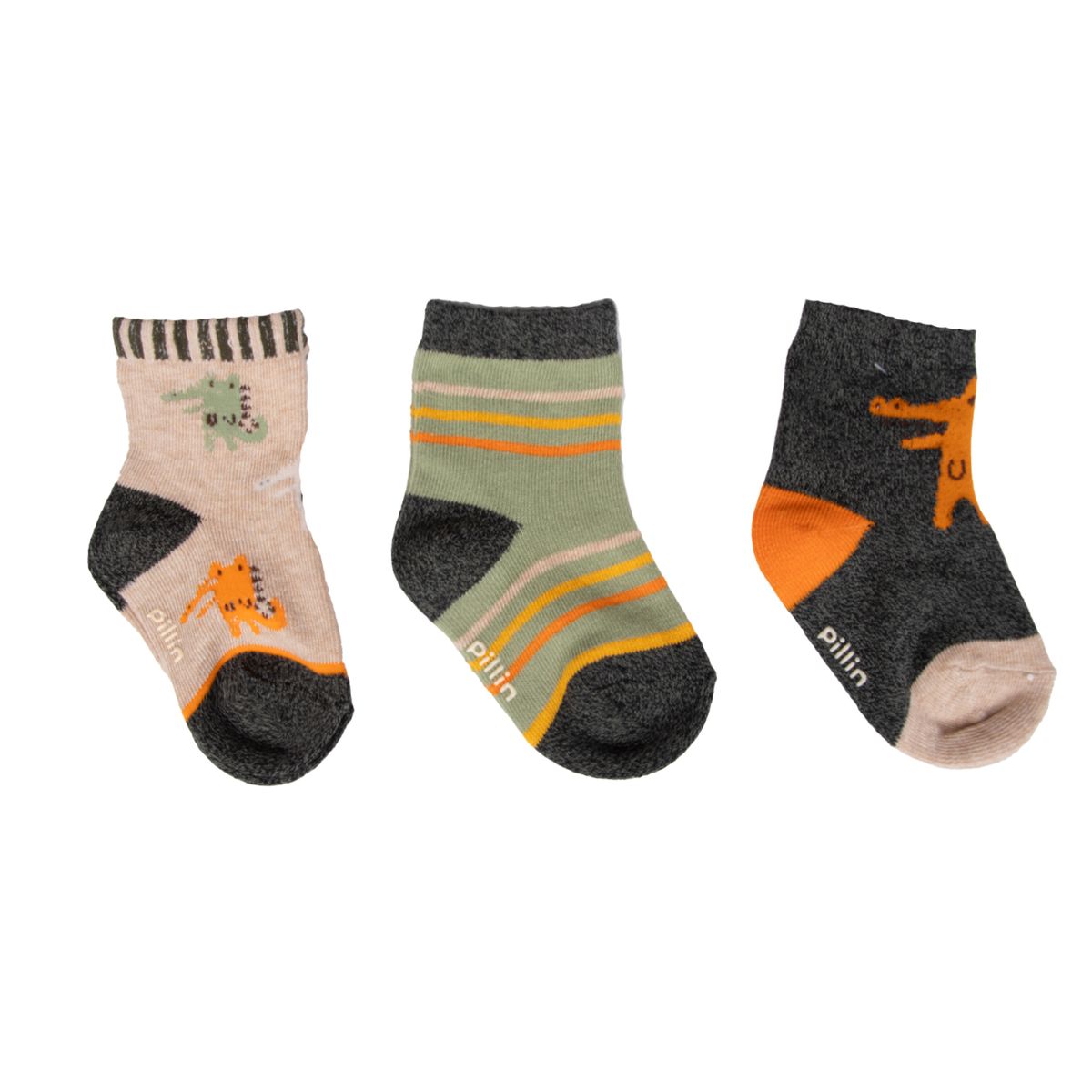 PILLIN - Calcetines Bebe Surtido Pillin PAB124-25SUR  - Multicolor