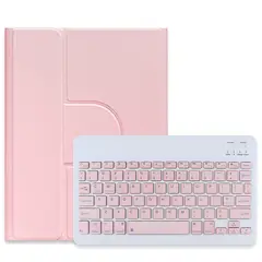 GENERICO - Carcasa 360°Con Teclado Para iPad 10ma Gen iPad A16 11th Gen Rosado