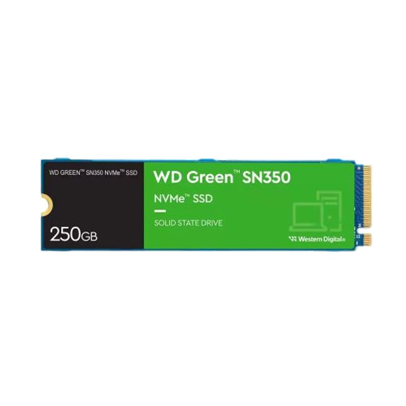 WESTER DIGITAL - WD SSD Green SN350 250GB NVMe M.2 PCIe 3.0 2400/1500 MB/s