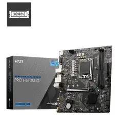 MSI - MB LGA s1700 Intel - PRO H610M-G - 2x DDR5 - ATX