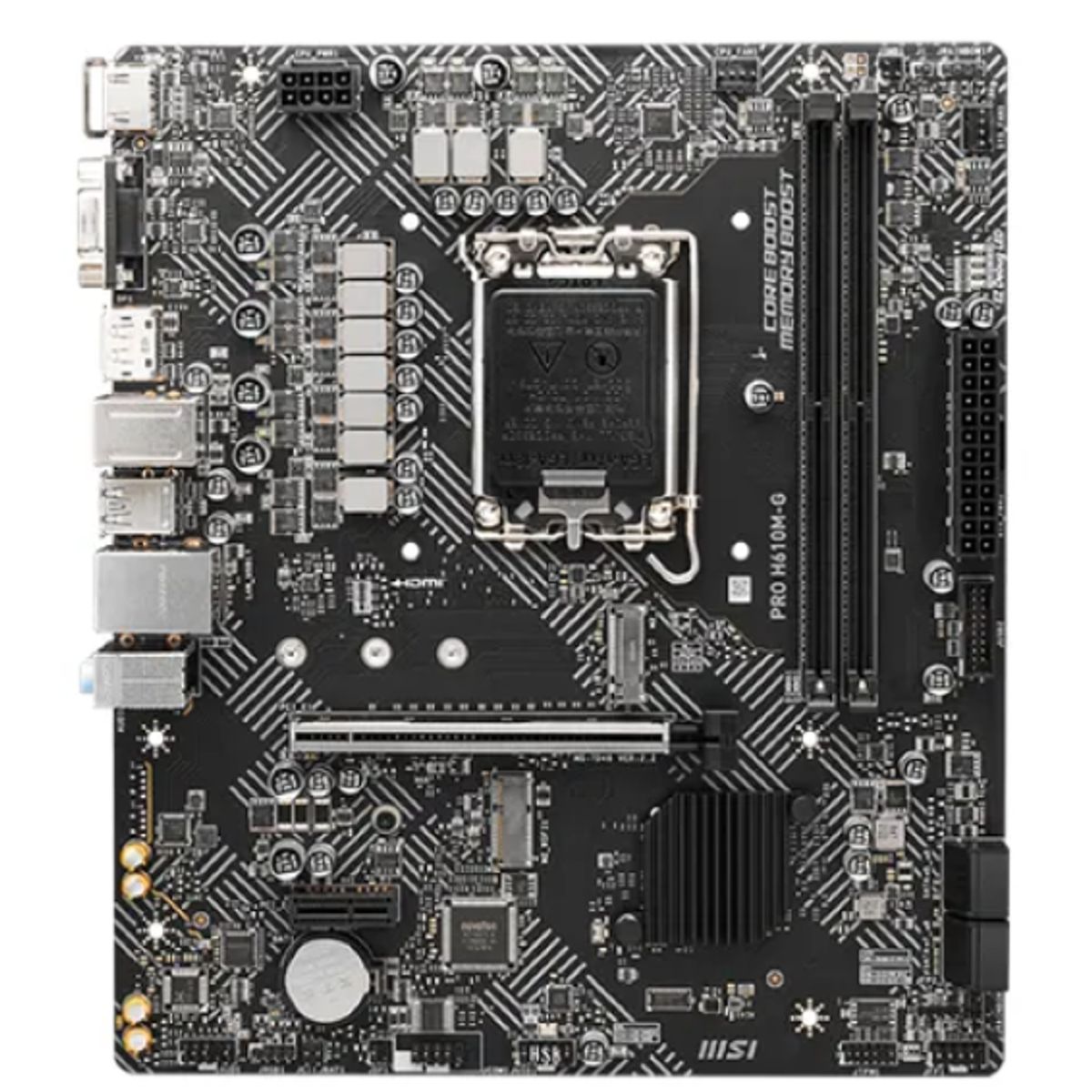 MSI - MB LGA s1700 Intel - MSI PRO H610M-G - 2x DDR5 - ATX