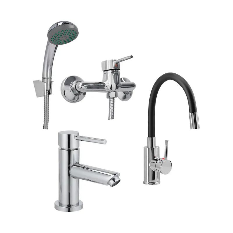 STRETTO - Pack Baño Rubí - Griferías