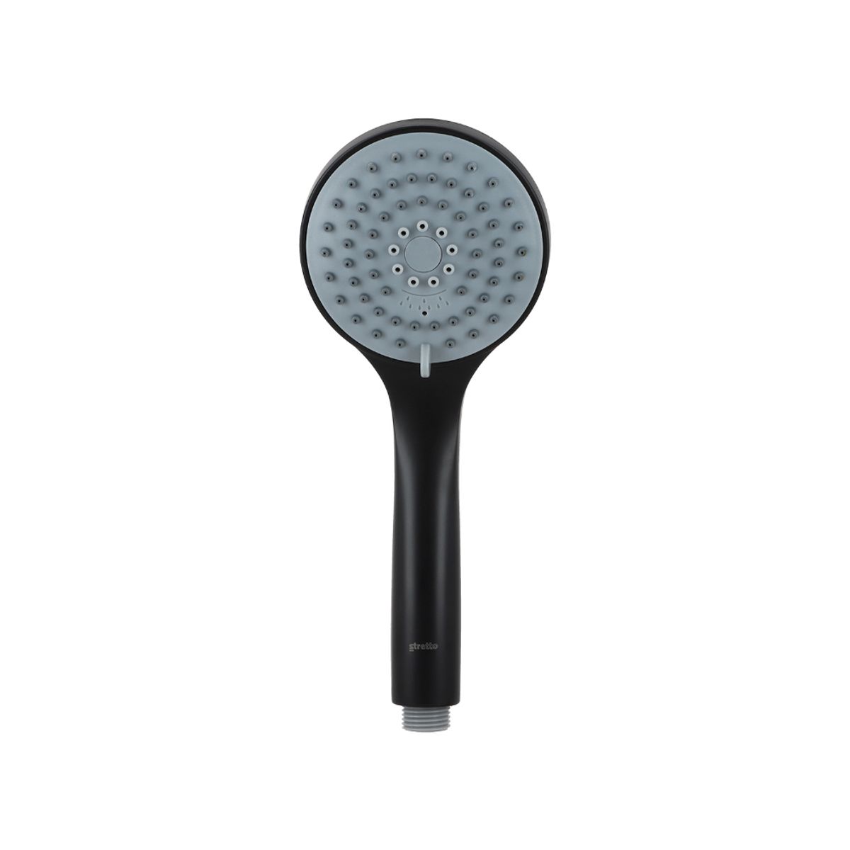 STRETTO - Juego de Ducha Cascia Negro Mate