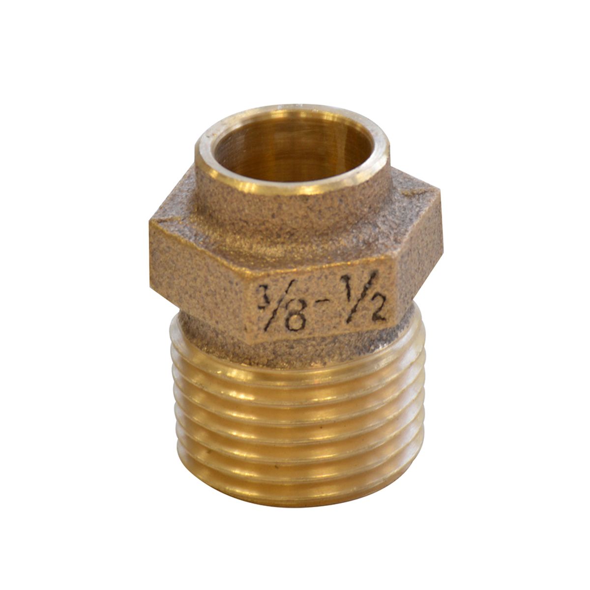 STRETTO - Terminal para Gas So-He 3/8 X 1/2