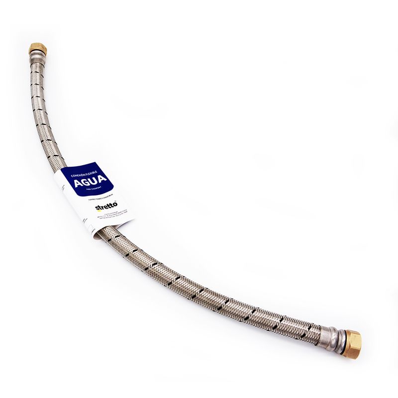 STRETTO - Flexible para Agua Termo Hi-Hi 1/2" 60 cm.