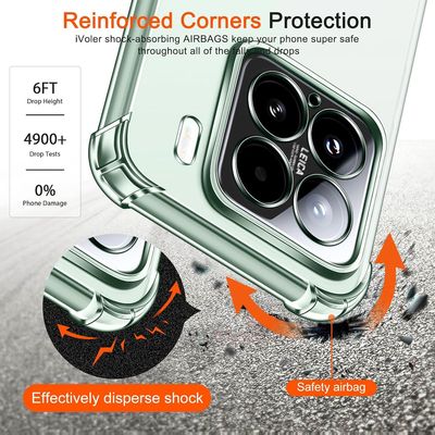 Imagen 2 del producto Carcasa Antishock Transparente Para Xiaomi 15 - Agua