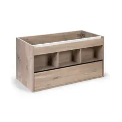 STRETTO - Mueble Éclair 90x46. Color Lenga. Desarmado