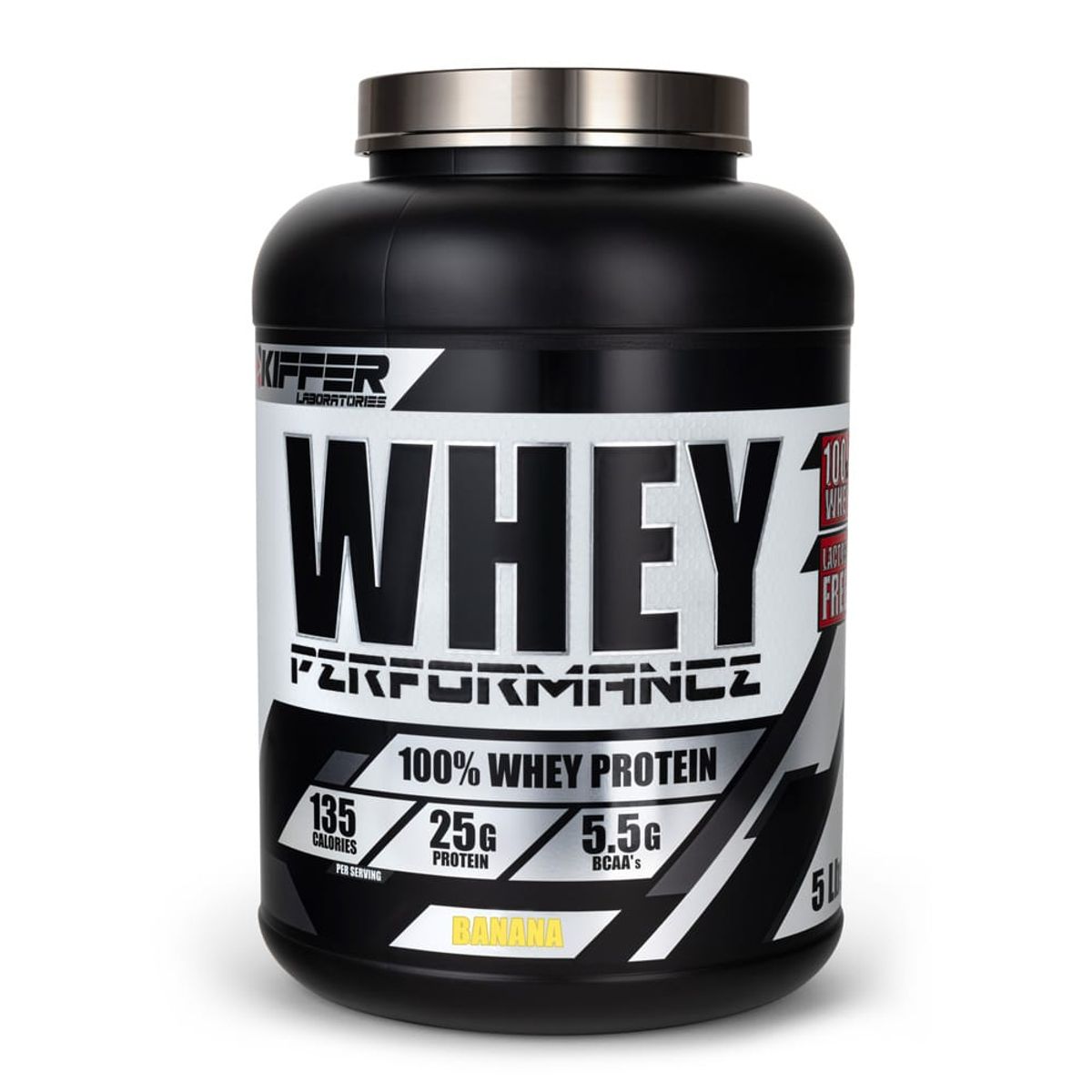 KIFFER - PROTEINA WHEY PERFOMANCE 5 LIBRAS BANANA - KIFFER