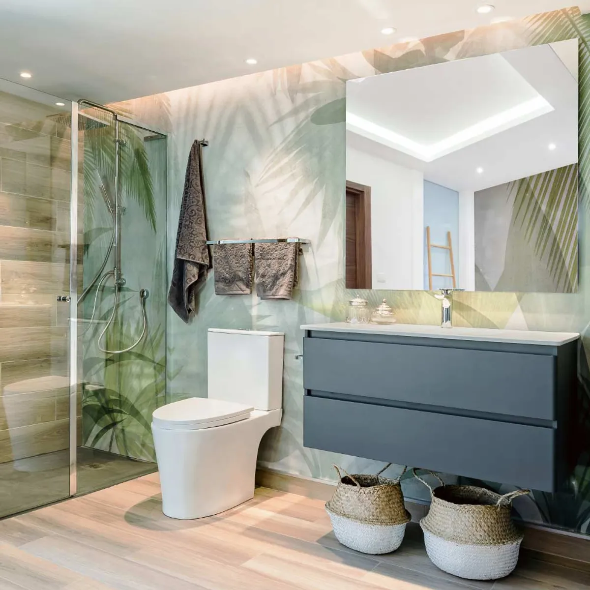 STRETTO - Espejo Perfil Horizontal - Largo 120cm -  4mm