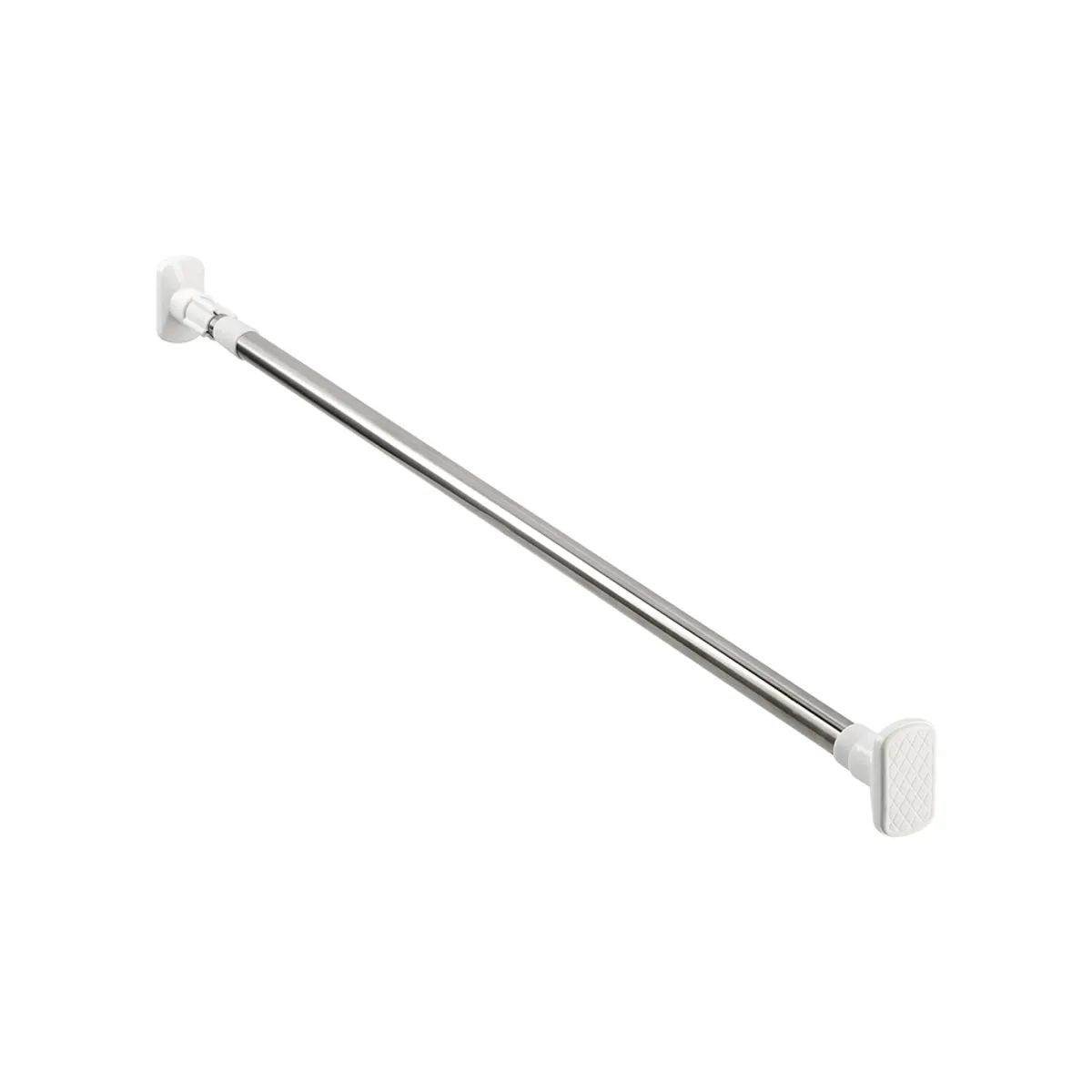 STRETTO - Barra para cortinas de ducha 90 cm (extensible de 90 a 160 cm)