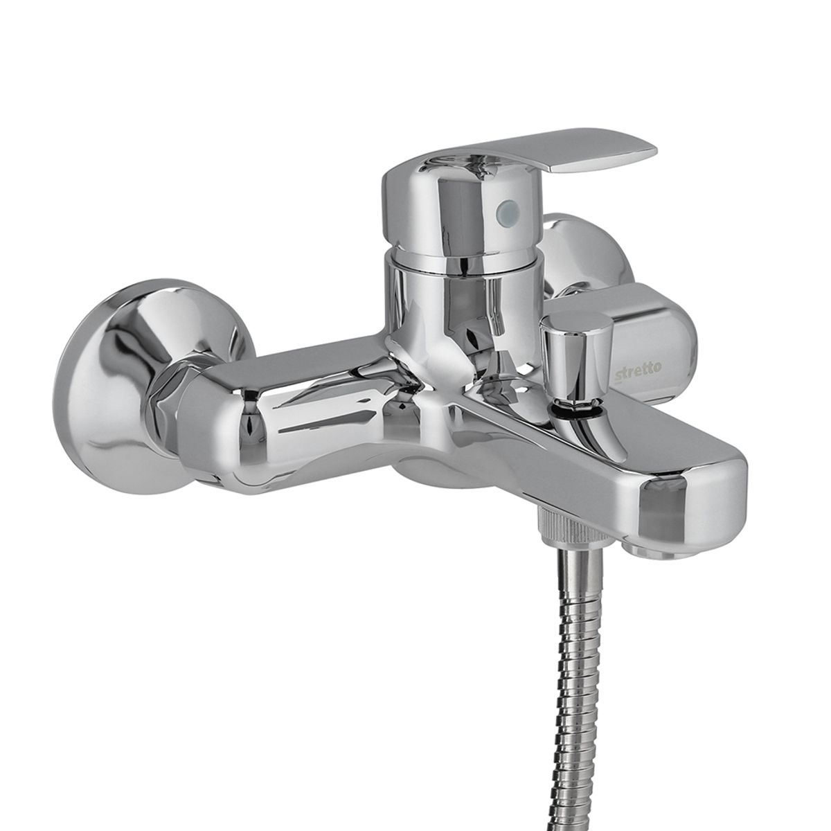 STRETTO - Monomando Tina Ducha Capri Cromo