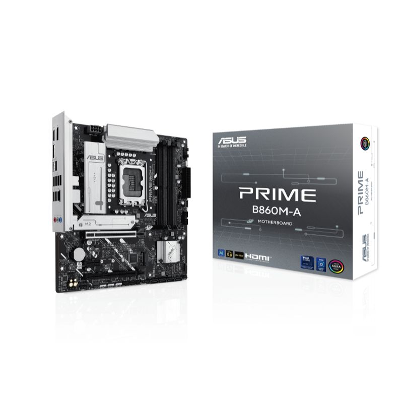ASUS - MB LGA s1851 Intel - ASUS PRIME B860M-A - 4x DDR5 - Micro ATX