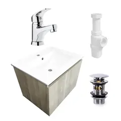 STRETTO - Pack Baño Vintage - Mueble + Grifería