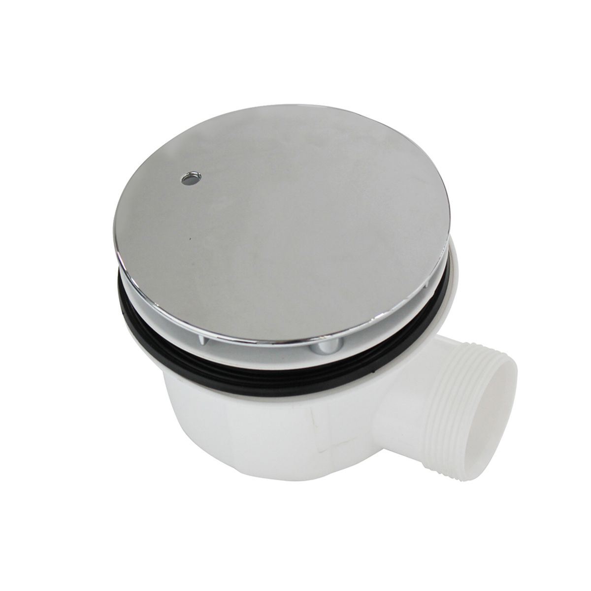 STRETTO - Desagüe Receptáculo Acrílico Circular con Sifón New