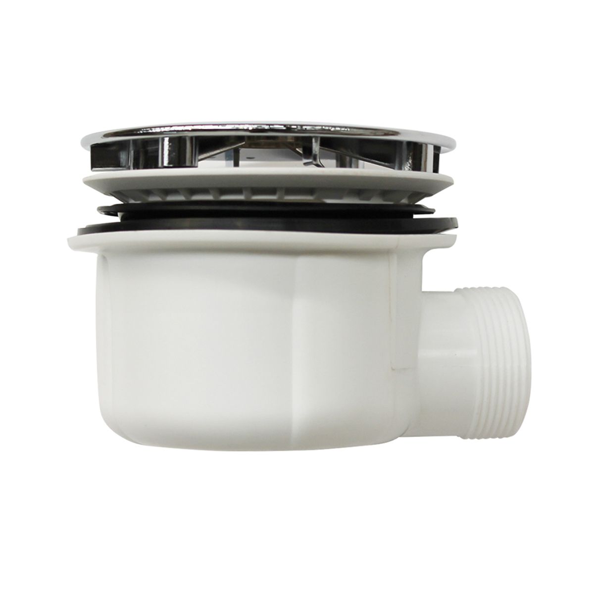 STRETTO - Desagüe Receptáculo Acrílico Circular con Sifón New