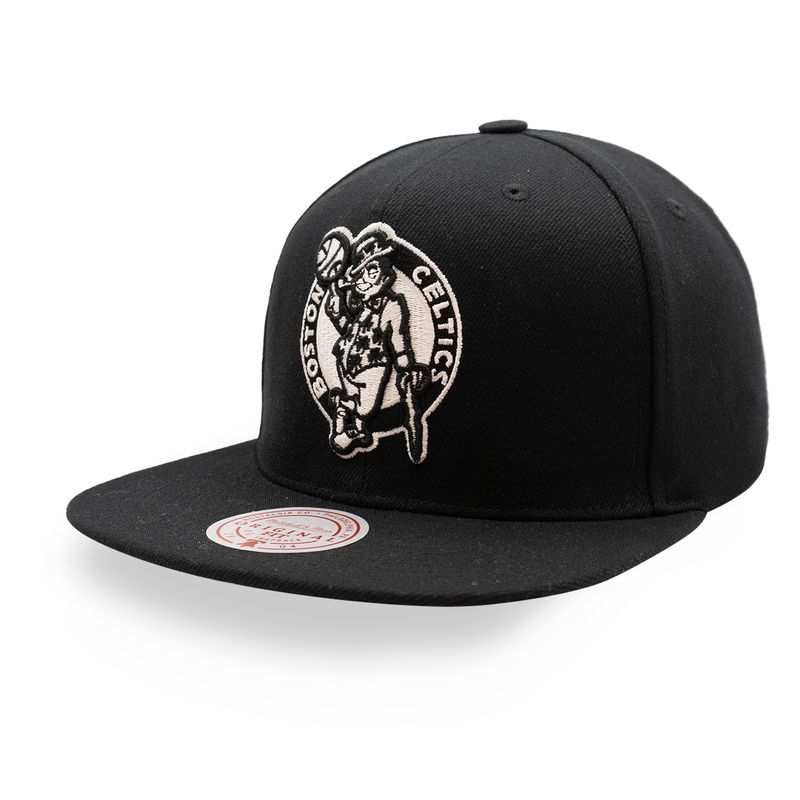 MITCHELL & NESS - Gorra Mitchell & Ness NBA Evergreen Negro/Blanco Celtics HS8547 Negro