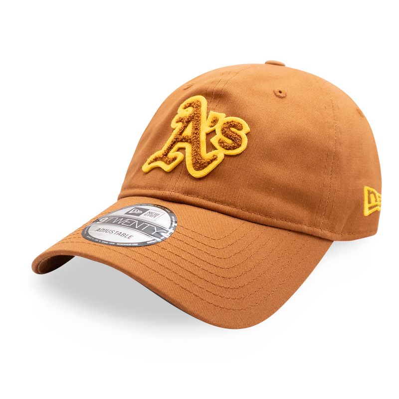 NEW ERA - Gorra New Era 9 Twenty MLB Athletics Boucle 59 Fifty Marrón/Pino