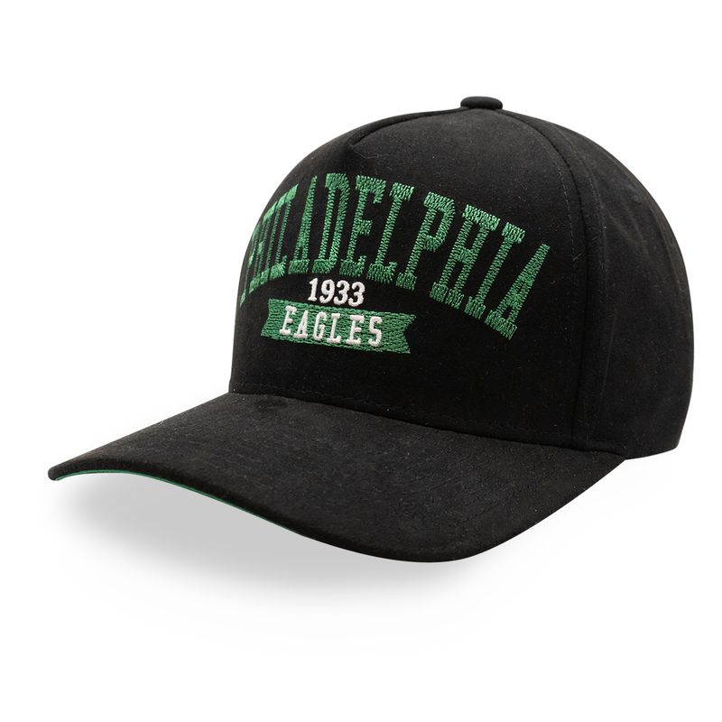 MITCHELL & NESS - Gorra Mitchell & Ness NFL Suede Snapback Eagles HP9768 Negro