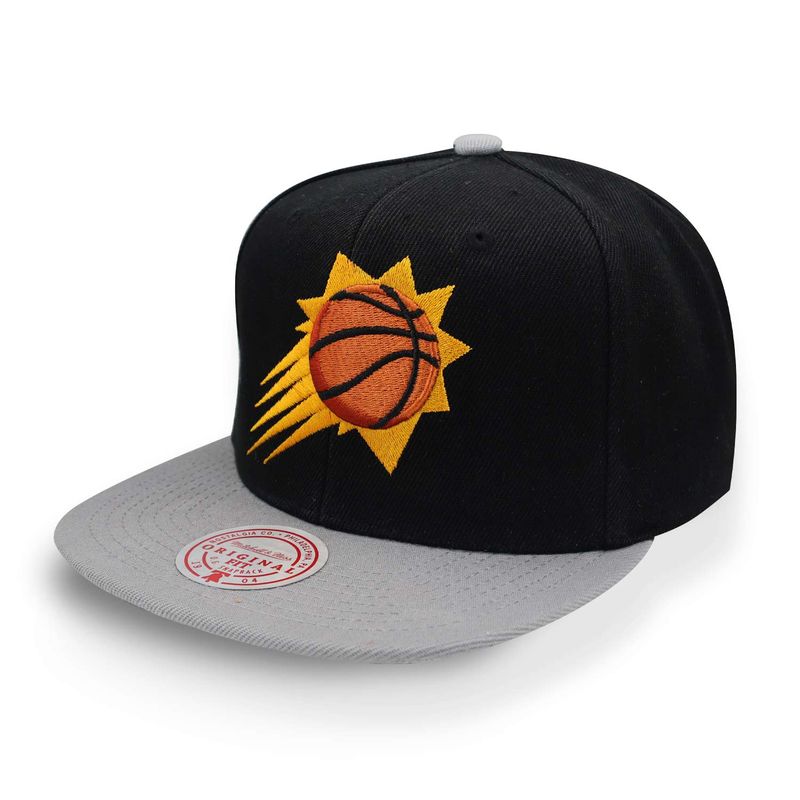 MITCHELL & NESS - Gorra Mitchell & Ness NBA Core Basic Suns 6HSSJS19078 Negro Unitalla