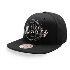 MITCHELL & NESS - Gorra NBA Double Up Snapback Nets HS9643 Negro