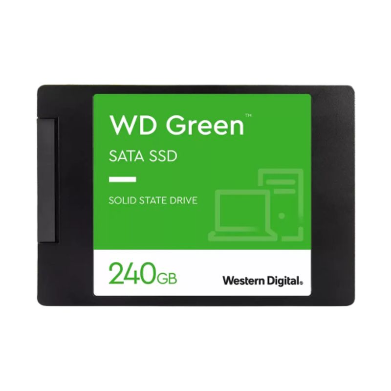 WESTER DIGITAL - Disco Estado Solido SSD Green 240GB 2.5 SATA III 545MBs