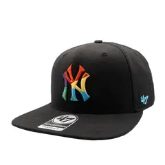 47 BRAND - Gorra 47 MLB Yankees FRCT47 Negro Unitalla