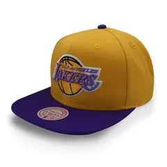 MITCHELL & NESS - Gorra NBA Jumbotron Lakers Hhss3464 Amarillo Unitalla