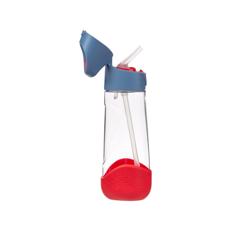 GENERICO - Botella Con Bombilla Tritan 600 ml B.box - Blue Blaze