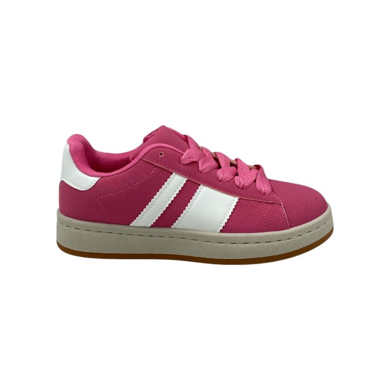HERIEL - Zapatilla Rosa Plataforma Mujer .