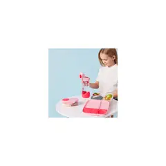 GENERICO - Botella Con Bombilla Tritan 600 ml B.box - Flamingo Fizz