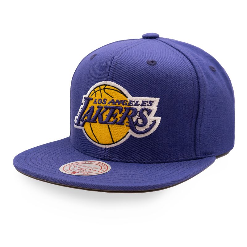 MITCHELL & NESS - Gorra Mitchell & Ness NBA Team Ground 20 Lakers HHSS3256 Morado Unitalla