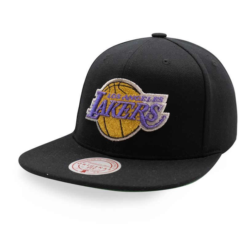 MITCHELL & NESS - Gorra Mitchell & Ness NBA Shine On Snapback Lakers HS9484 Negro