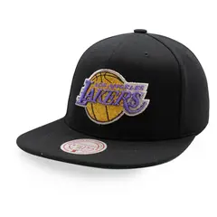 MITCHELL & NESS - Gorra NBA Shine On Snapback Lakers HS9484 Negro