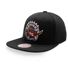 MITCHELL & NESS - Gorra NBA Shine On Snapback HWC Raptors HS8943 Negro