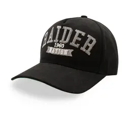 MITCHELL & NESS - Gorra NFL Suede Snapback Raiders NegroVerde