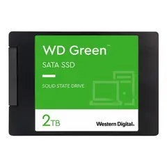 WESTER DIGITAL - Disco Estado Solido SSD Green 2TB 2.5 SATA 6Gbs 545MBs