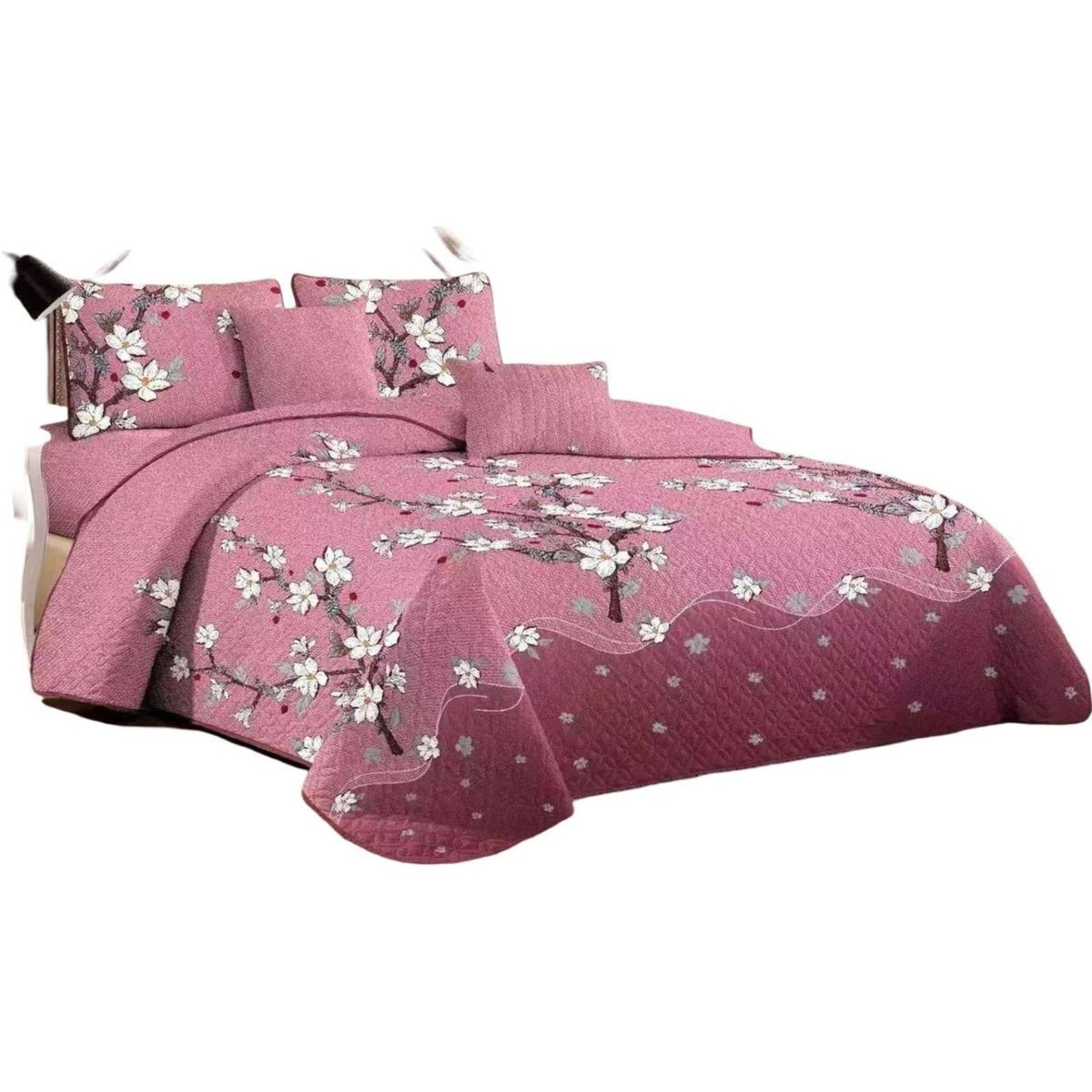 GENERICO - CUBRECAMA QUILT DE VERANO CON DISEÑO 2 PLAZAS