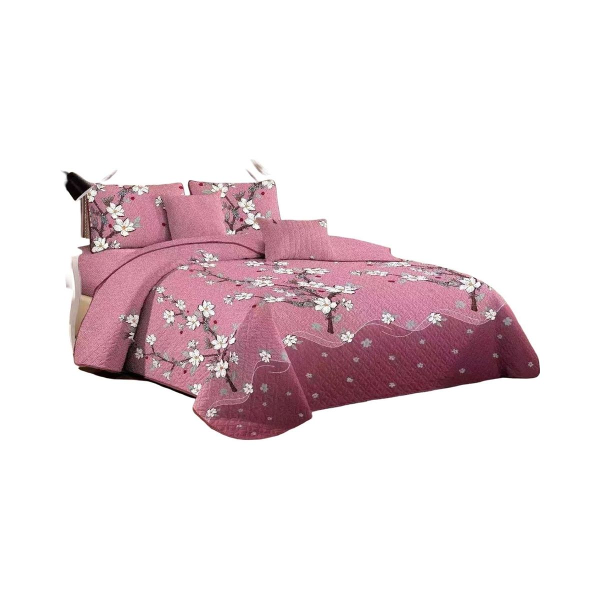 GENERICO - CUBRECAMA QUILT DE VERANO CON DISEÑO 2 PLAZAS
