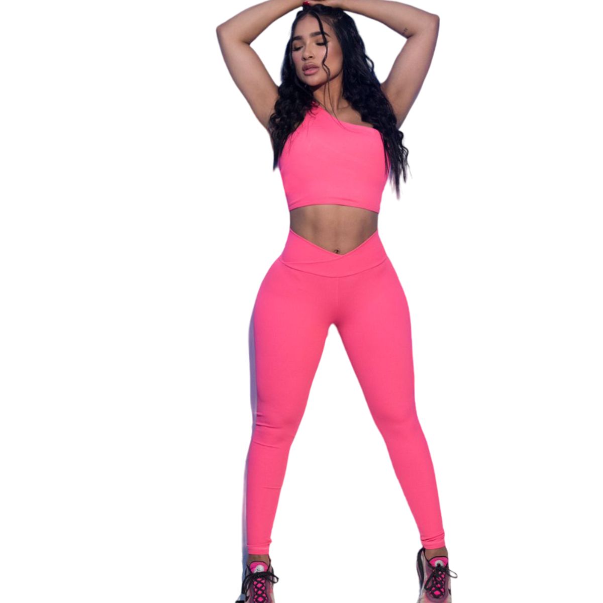 ATHLETIC SPORT - Conjunto Deportivo E522 Leggins + Top