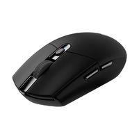 G305 LIGHTSPEED Mouse Gamer Inalámbrico, Dongle USB, 1ms, Sensor HERO 12.000 DPI, 6 Botones, Batería 250h, Negro