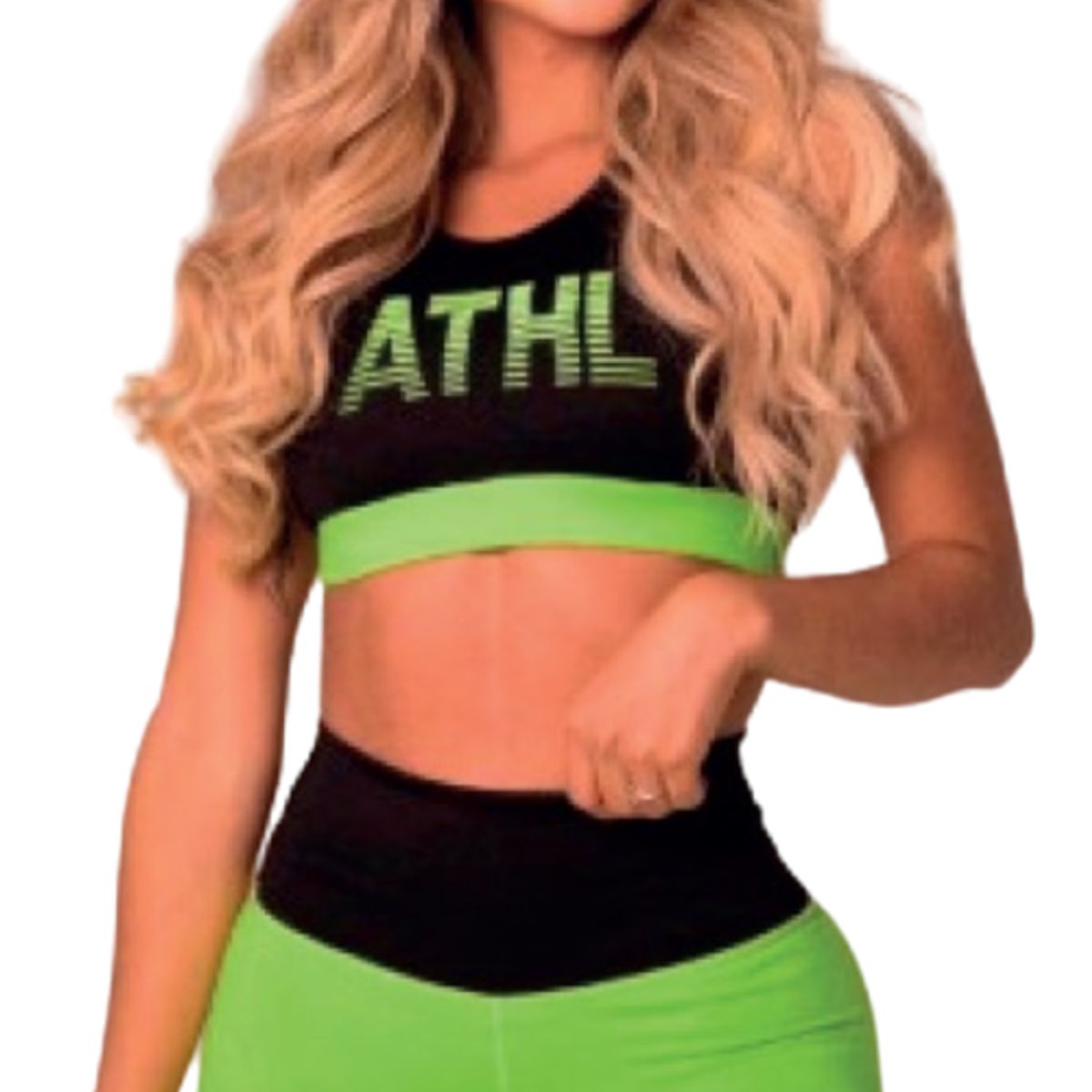 ATHLETIC SPORT - Conjunto Deportivo E484 Leggins + Top