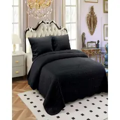 GENERICO - CUBRECAMA QUILT DE VERANO UNICOLOR KING - SUPER KING